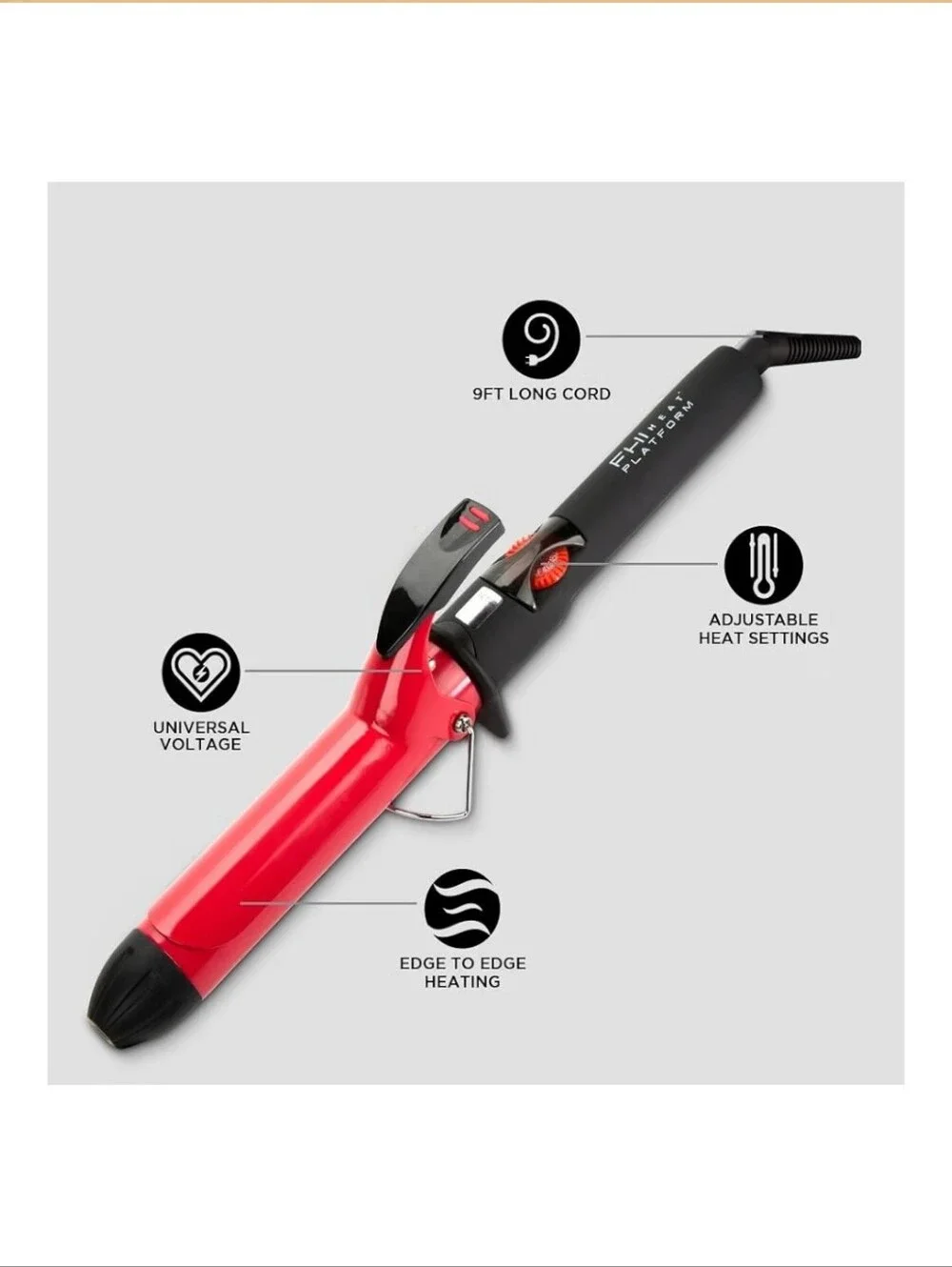 FHI HEAT PLATFORM BOUNCE PRO CURLER